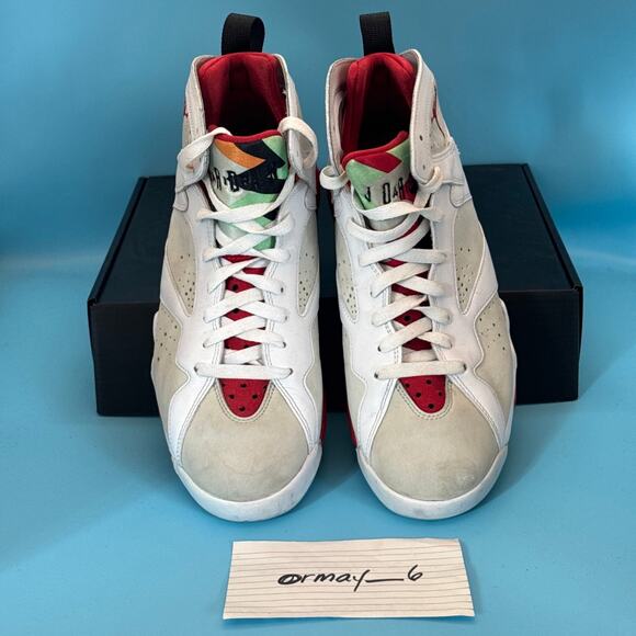 Air Jordan 7 Retro 2015 Hare m9 w10.5 - Picture 6 of 15